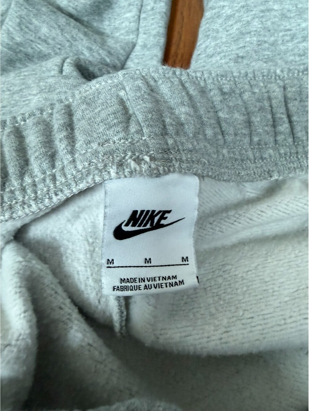 Nike Sportswear Fleece Grey Joggers Cargo Pants 28" Women's M Pocket DQ5196-063 - Picture 4 of 8